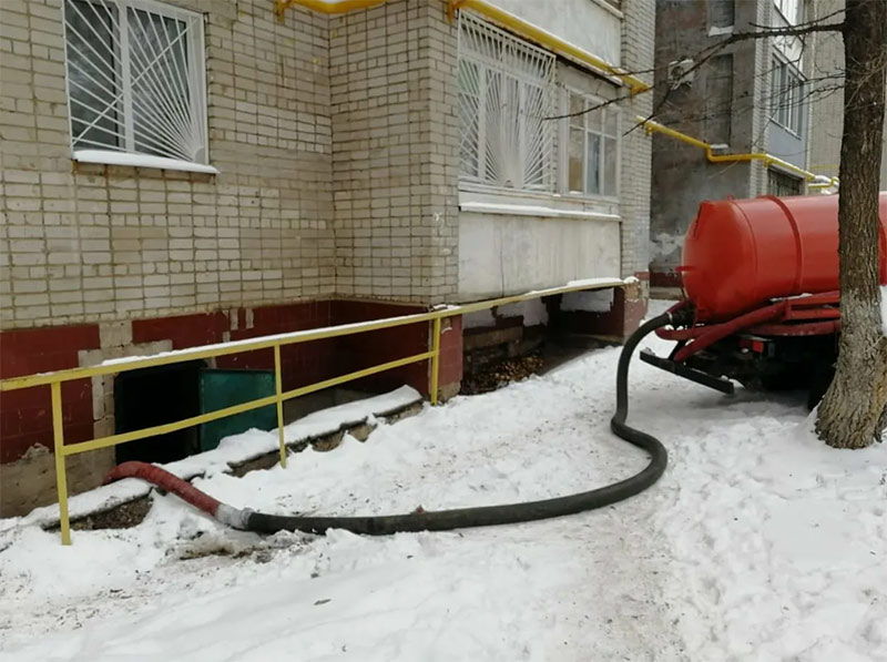 Откачка воды из подвала  Орехово-Зуево